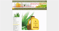 Desktop Screenshot of natural-aloevera.ro